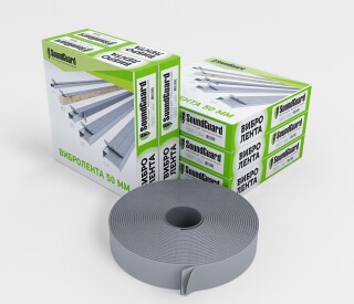 Демпферная виброгасящая лента SoundGuard ВиброЛента 50