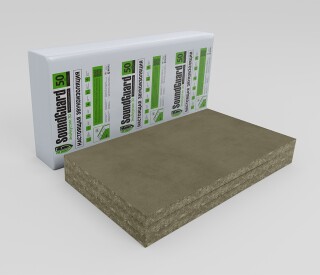 Плита звукопоглощающая SoundGuard ЭкоАкустик 30 — 1170х610х50 мм